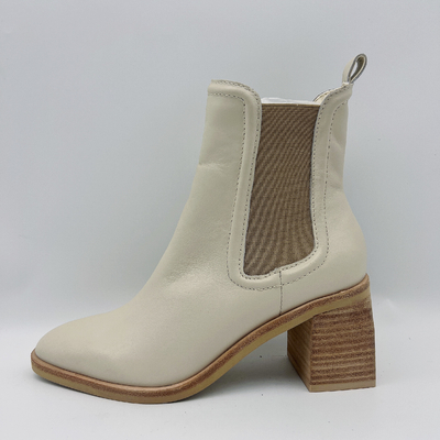 Bottes en cuir #6 - place Toe Boots de la robe des femmes imperméables de la cheville #11