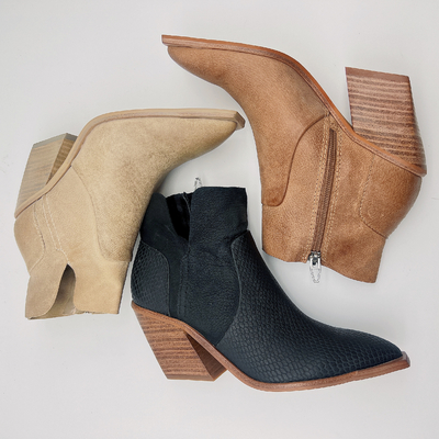 ODM/OEM en cuir de bottes de la robe des femmes de Brown avec deux Tone Finish