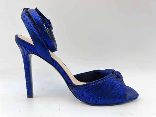 Les dames supérieures tissées garnissent en cuir doucement le stylet pourpre élégant Toe Heel Sandals ouvert de sandales