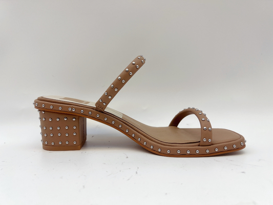Toe Soft Slippers Cow Leather ouvert mou Tan Womens Open Toe Flats