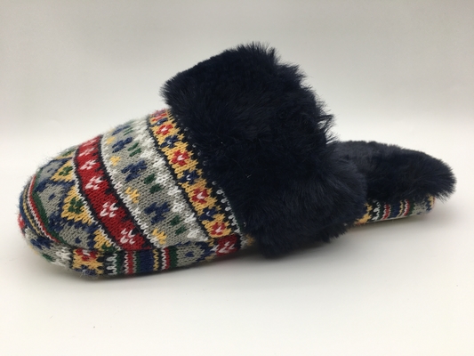 Tan Winter Warm Slippers, dames plates élégantes molles de pantoufles