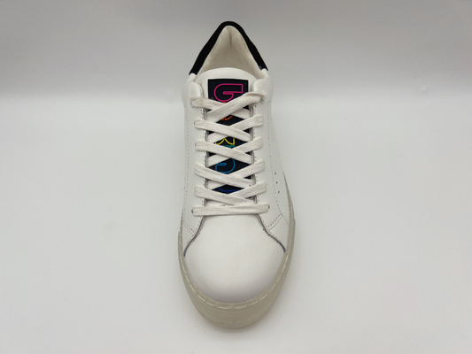 Les dames blanches classiques occasionnelles lacent des chaussures glissent non #6 - #11