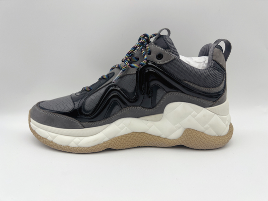 Anti chaussures de basket-ball de glissement de dames Grey Athletic Sports Shoes Comfortable