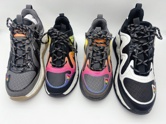 Anti chaussures de basket-ball de glissement de dames Grey Athletic Sports Shoes Comfortable