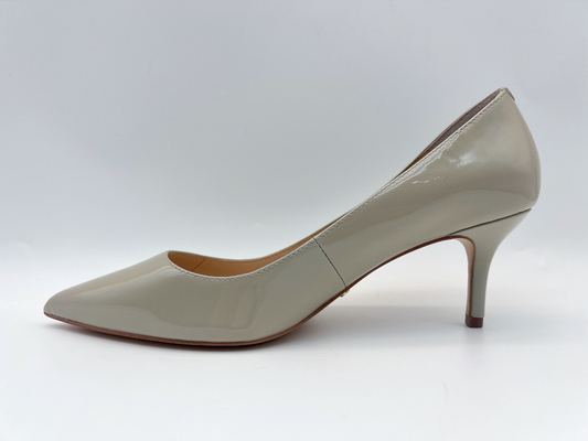 Os mol Toe Low Heel Pumps dirigé par 3cm de chaussures de pompes de femmes de cuir verni