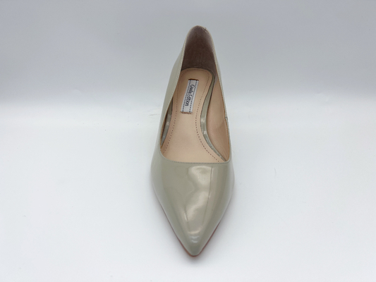 Os mol Toe Low Heel Pumps dirigé par 3cm de chaussures de pompes de femmes de cuir verni