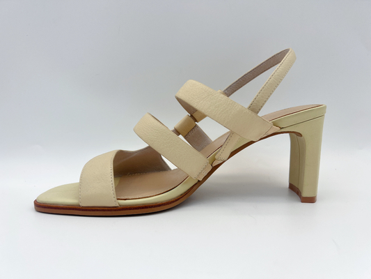 Cuir ouvert beige de Toe Women Pumps Shoes Genuine avec le stimulant en cuir mou de Leeche