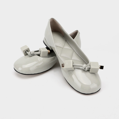 Chaussures plates molles et de Comfortoble de bureau, les chaussures plates en cuir véritables des femmes