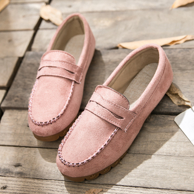 Chaussure plate mode occasionnelle respirable des chaussures de boeuf des femmes inférieures molles de tendon de nouvelle