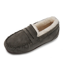 Bas talon chaud autour des chaussures d'étape de Toe Velvet Cotton Plush One pour le banlieusard