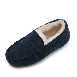 Bas talon chaud autour des chaussures d'étape de Toe Velvet Cotton Plush One pour le banlieusard