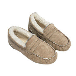 Bas talon chaud autour des chaussures d'étape de Toe Velvet Cotton Plush One pour le banlieusard