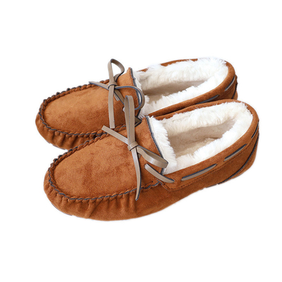 Chaussures de taille d'Autumn And Winter Pregnant Plus, chaussures inférieures molles de coton chaud épais de peluche