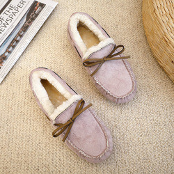 Chaussures de taille d'Autumn And Winter Pregnant Plus, chaussures inférieures molles de coton chaud épais de peluche