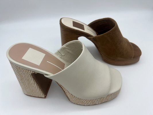 ODM en cuir Brown Toe Heel Sandals ouvert des chaussures élégantes des femmes confortables